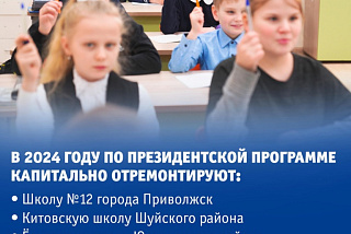 В Ивановской области 12 школ отремонтировали и преобразили за 2 года