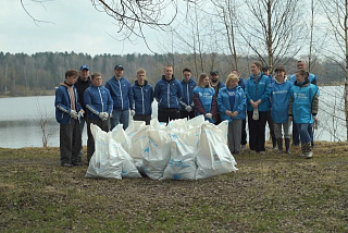В ивановском городском парке прошел субботник
