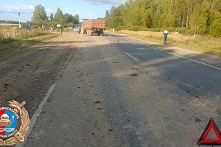 В Ивановской области столкнулись трактор и мотоцикл (ФОТО)   