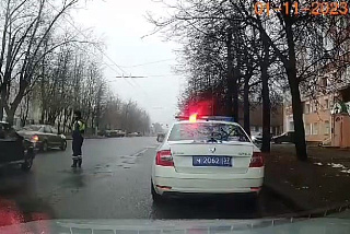 Привлечен к ответственности водитель, пытавшийся скрыться в Иванове от инспекторов ДПС (ФОТО)