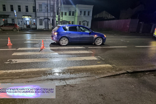 Пешеход с сочетанной травмой попала в больницу после ДТП в Иванове (ФОТО)