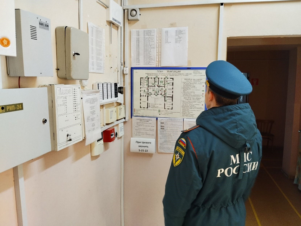 В Кинешме в центре соцобслуживания провели учения по эвакуации пожилых