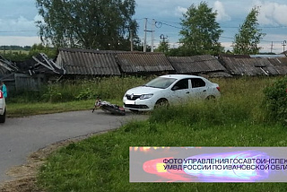 Несовершеннолетние на транспортных средствах дважды 1 июля стали участниками ДТП в Ивановской области (ФОТО)