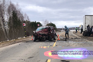 В Ивановской области по факту ДТП с участием несовершеннолетних и гибелью трех взрослых человек проводится доследственная проверка (ФОТО)